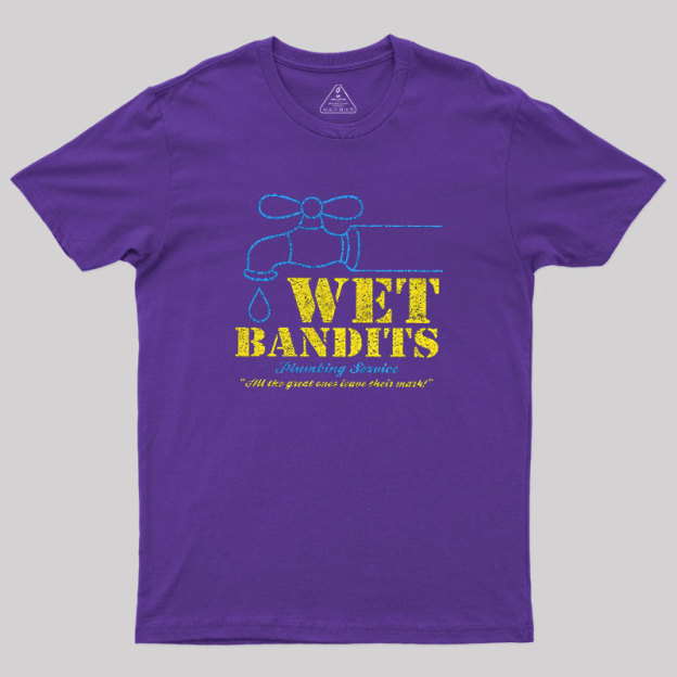Wet Bandits Plumbing Geek T-Shirt