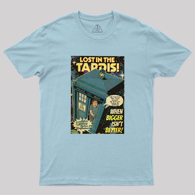 Lost in the TARDIS Geek T-Shirt