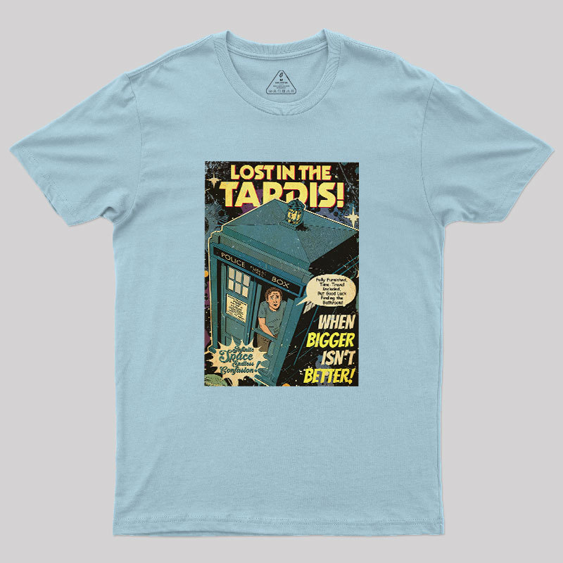 Lost in the TARDIS Geek T-Shirt