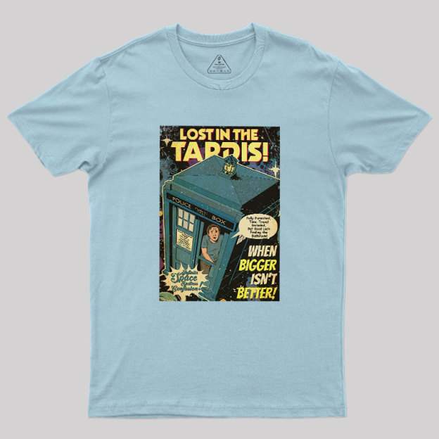 Lost in the TARDIS Geek T-Shirt