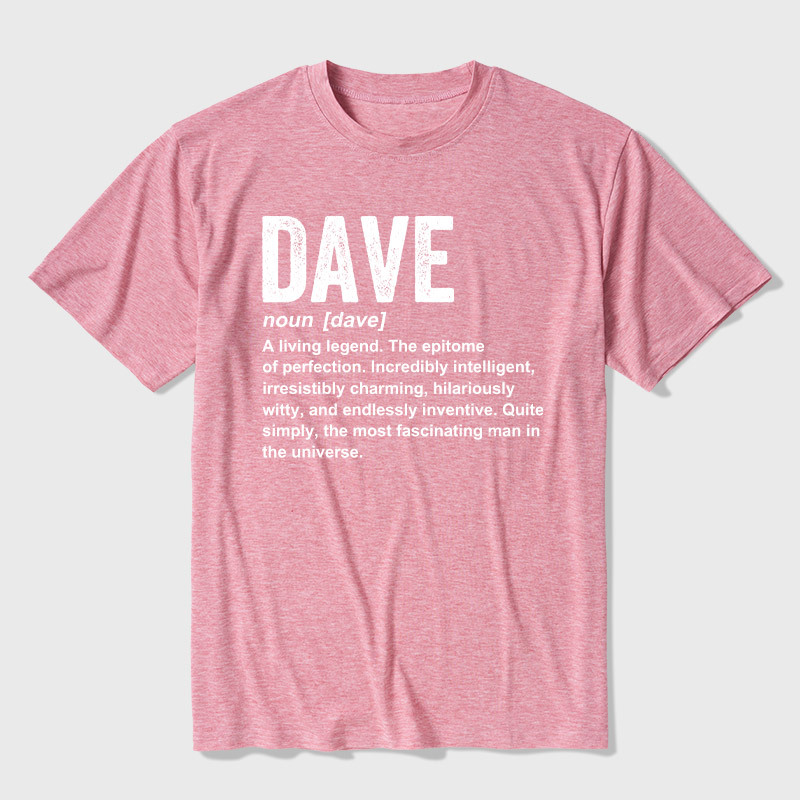 Dave Definition Ultra Soft Heather Tee