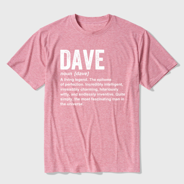 Dave Definition Ultra Soft Heather Tee