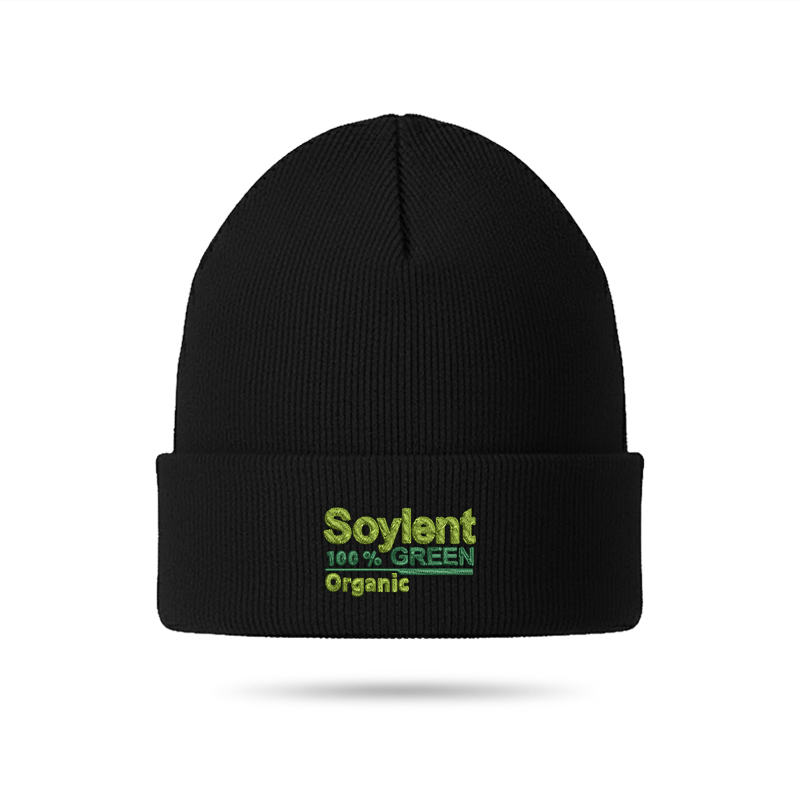 Soylent Green Geek Embroidered Beanie
