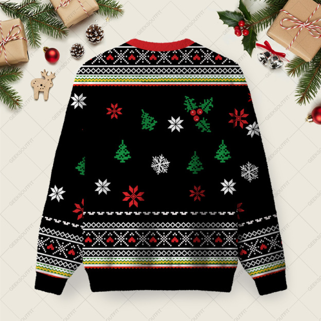 We’re Pivoting Ugly Christmas Fuzzy Fleece Sweatshirt