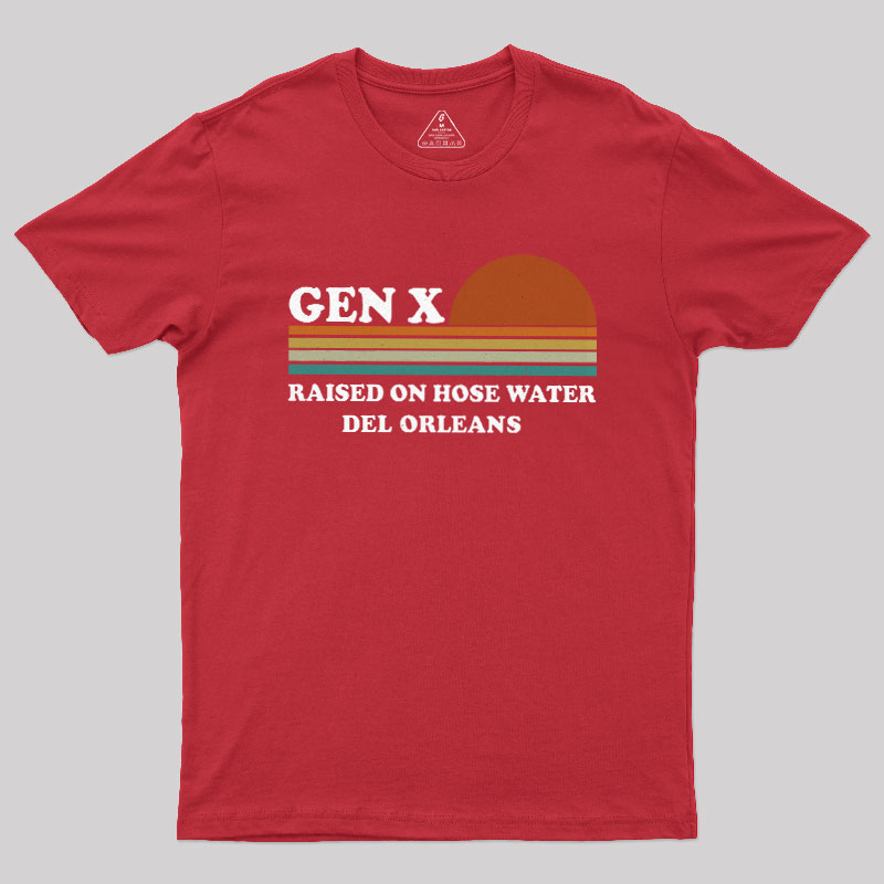 Gen-X Vintage Sunset Geek T-Shirt
