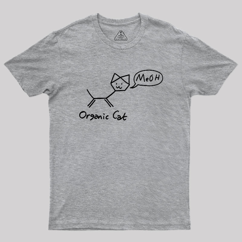 Organic Cat Funny Geek T-Shirt