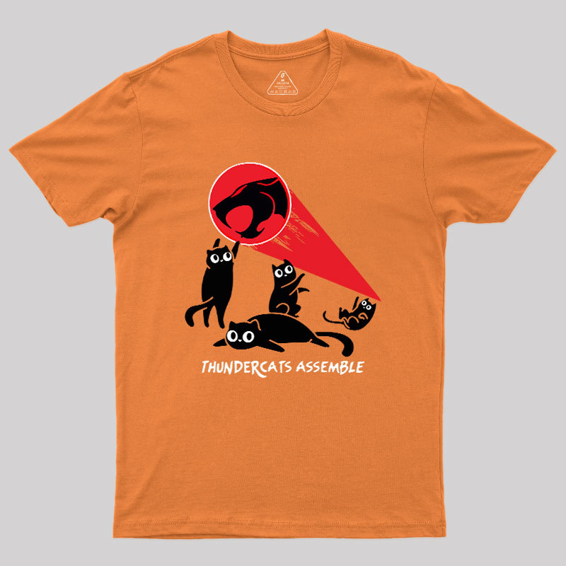 Cats Assemble Geek T-Shirt