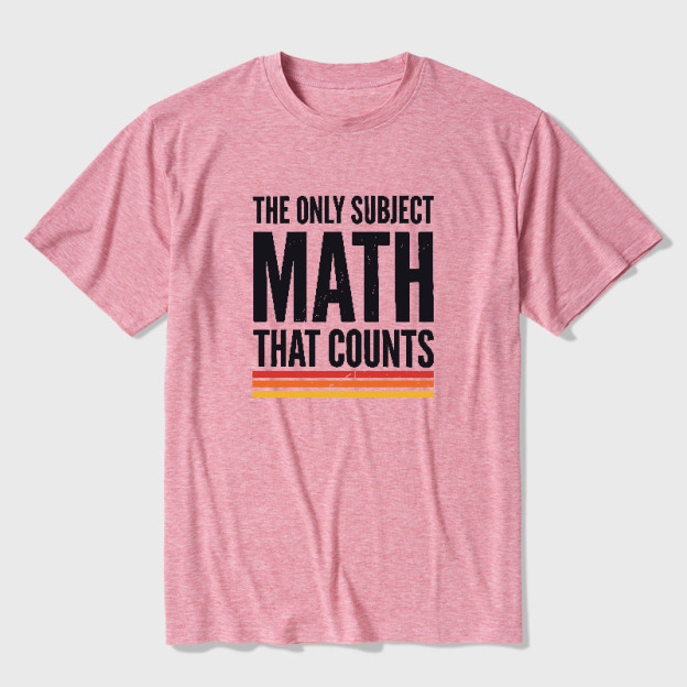 Math Geek Ultra Soft Heather Tee