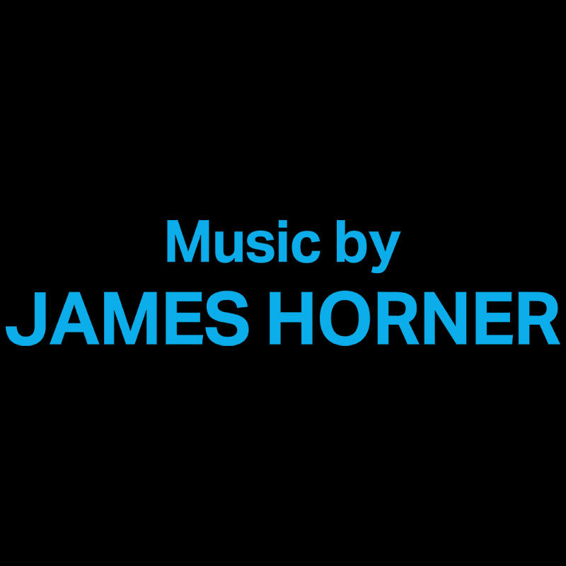 Music by James Horner Geek T-Shirt