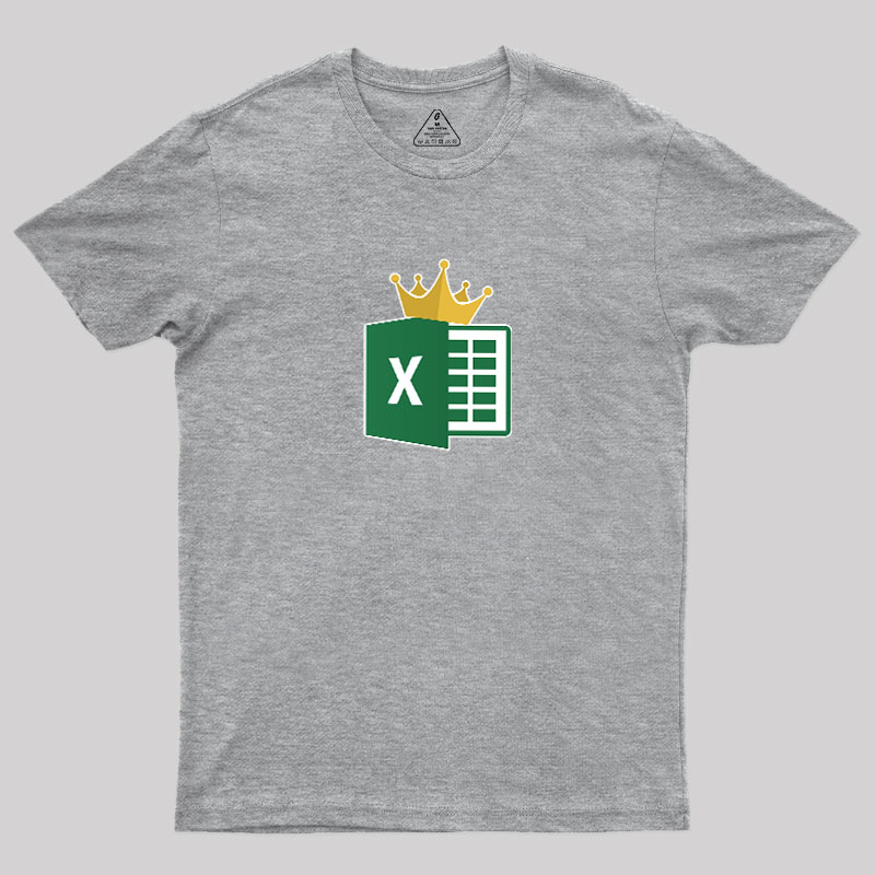 Crowned Excel Geek T-Shirt