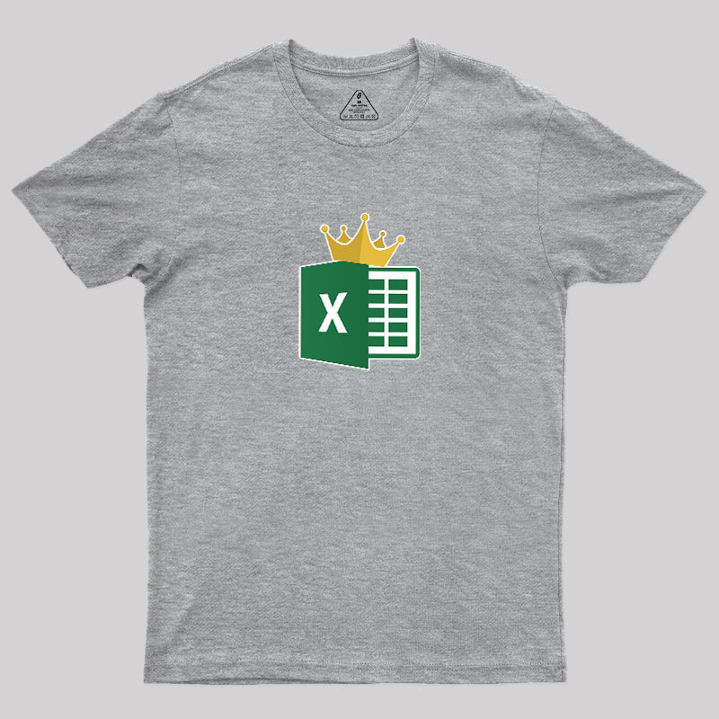 Crowned Excel Geek T-Shirt