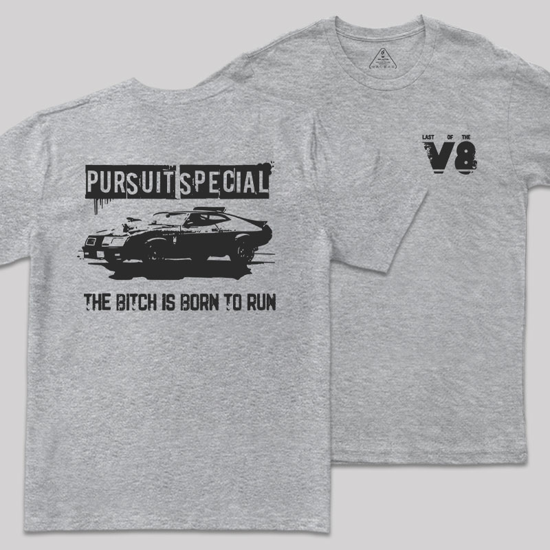 Road Warrior Front and Back Printed Geek T-Shirt