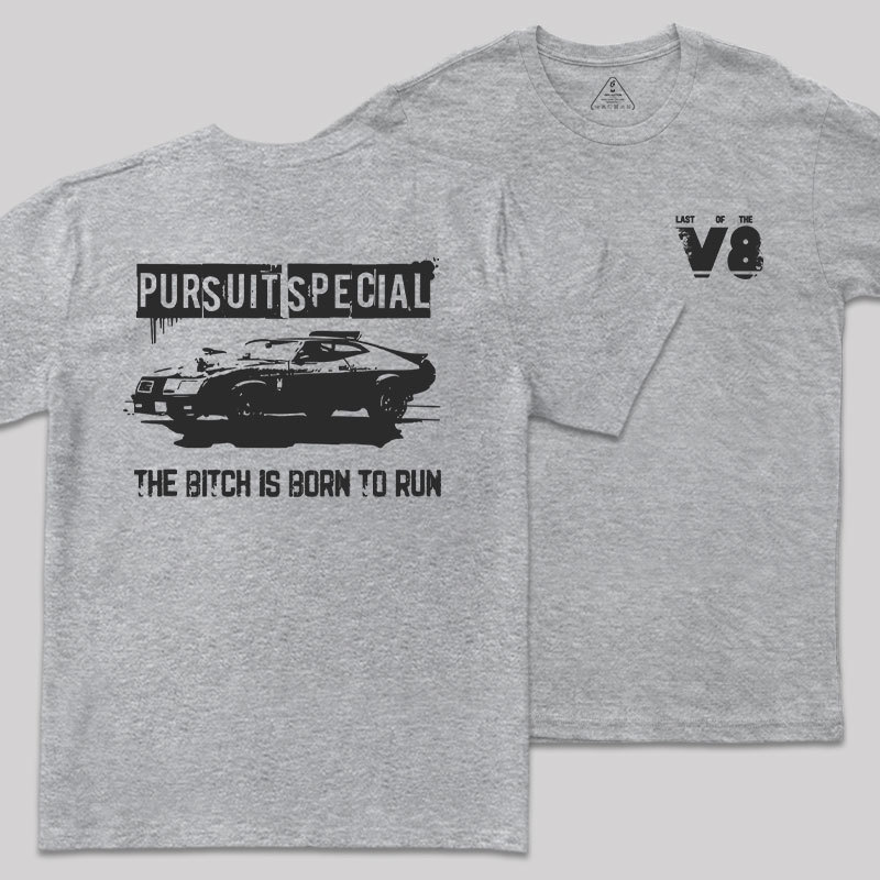 Road Warrior Front and Back Printed Geek T-Shirt