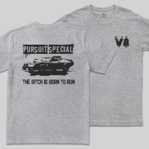 Road Warrior Front and Back Printed Geek T-Shirt