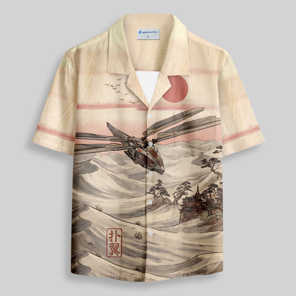 Ornithopter Sand Patrol Button Up Pocket Shirt