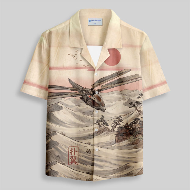 Ornithopter Sand Patrol Button Up Pocket Shirt