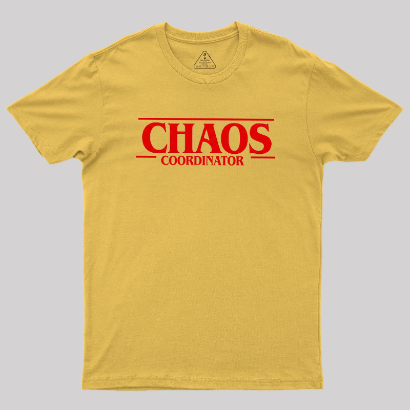Stranger Chaos Geek T-Shirt