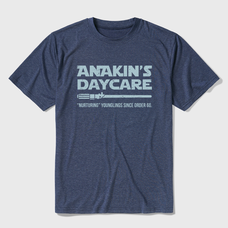 Anakin's Daycare Ultra Soft Heather Tee