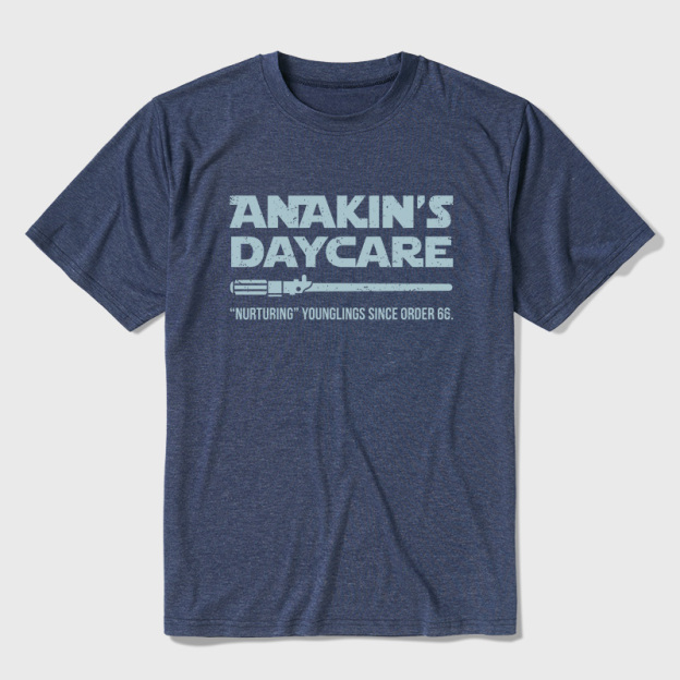 Anakin's Daycare Ultra Soft Heather Tee