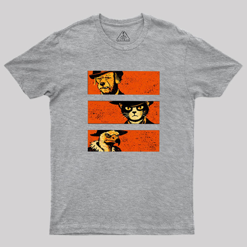 The Good The Bad And The Ugly Geek T-Shirt