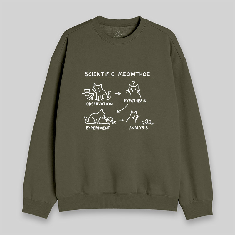 Scientific Meowthod Sweatshirt