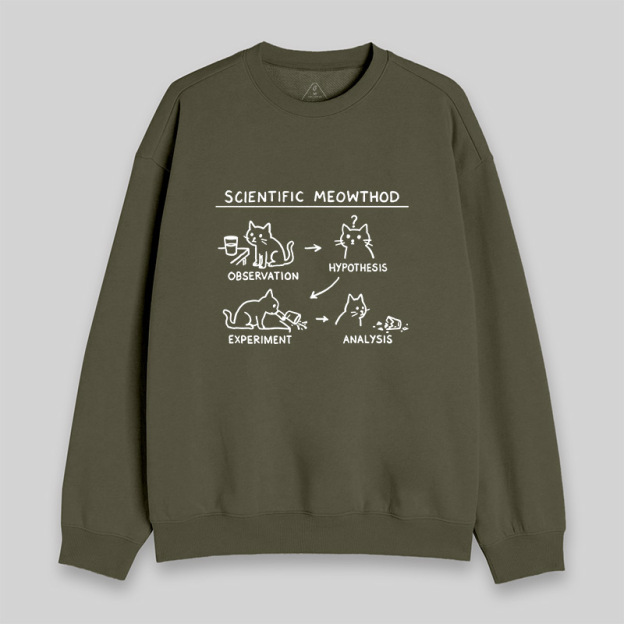 Scientific Meowthod Sweatshirt