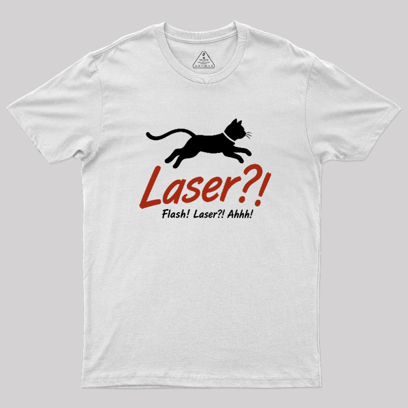 Flash Laser Ahhh Geek T-Shirt