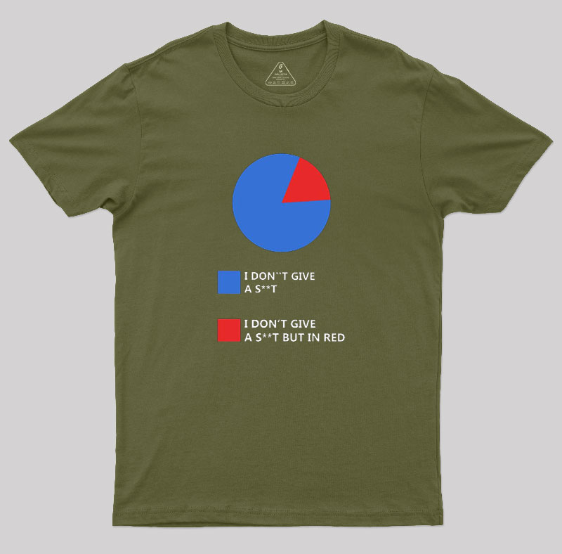 I Don't Give A Sh** Geek T-Shirt