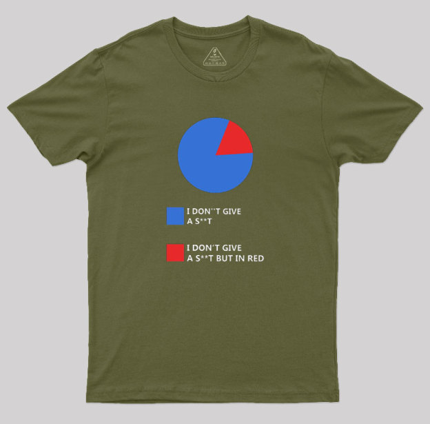 I Don't Give A Sh** Geek T-Shirt