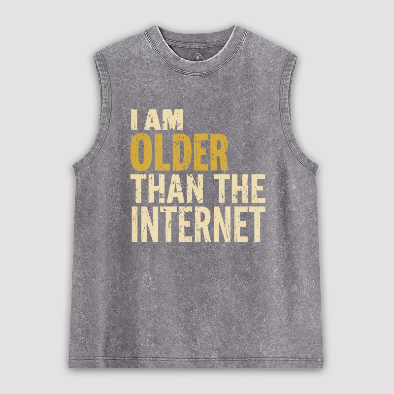 I'm Older Ultra Unisex Washed Tank