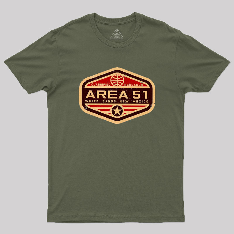 Area 51 Classified Geek T-Shirt