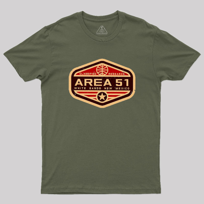 Area 51 Classified Geek T-Shirt