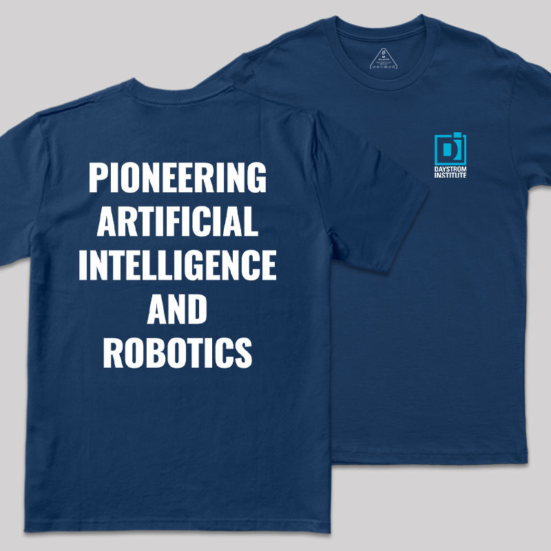 Robotics Revolution Front and Back Printing Geek T-Shirt