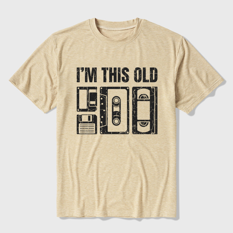Im This Old Vintage Ultra Soft Heather Tee