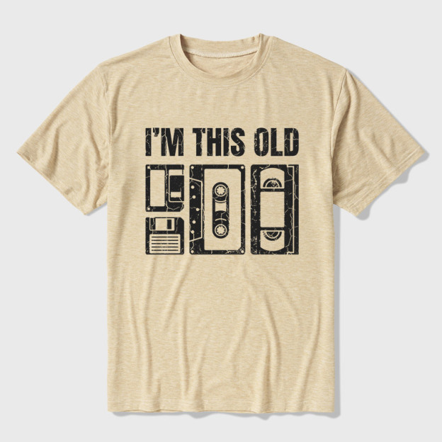 Im This Old Vintage Ultra Soft Heather Tee