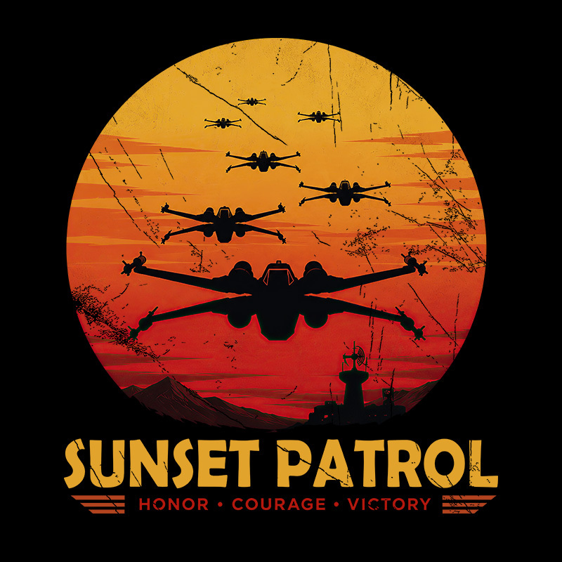 Red Squadron Geek T-Shirt