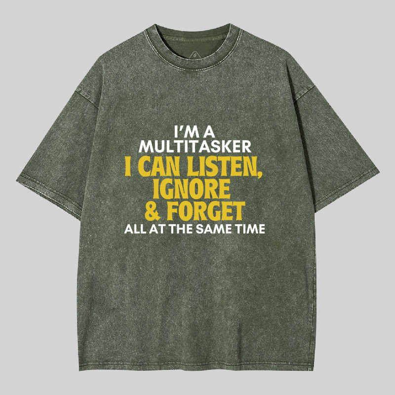 Sarcastic Geek Washed T-shirt