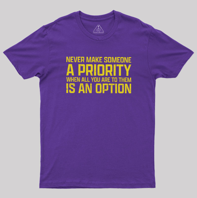 Know Your Worth Geek T-Shirt