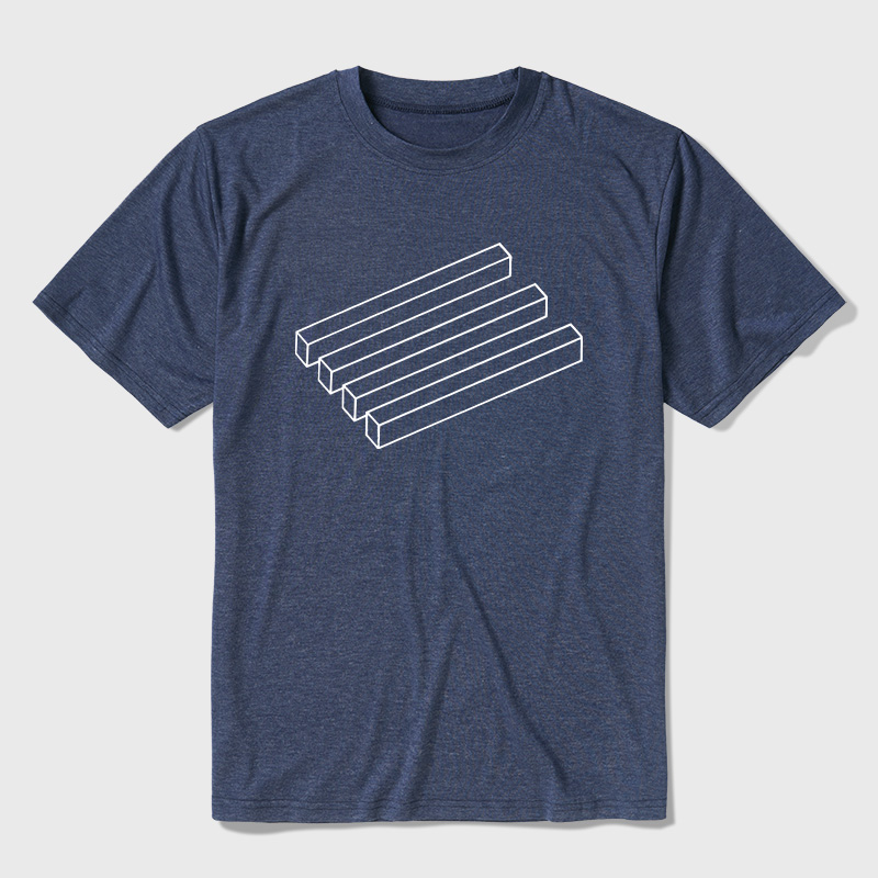 Optical Illusion Ultra Soft Heather Tees