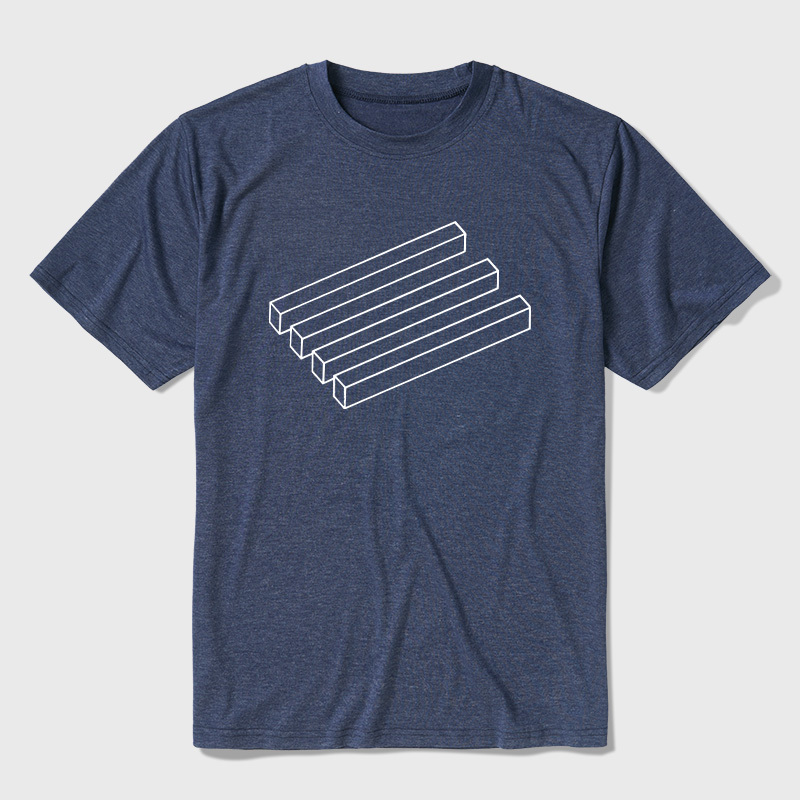 Optical Illusion Ultra Soft Heather Tees