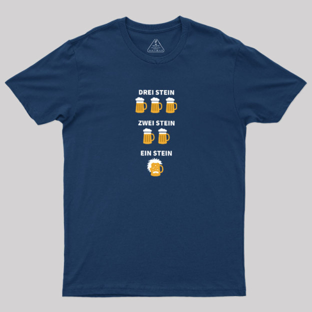Ein Stein Geek T-Shirt