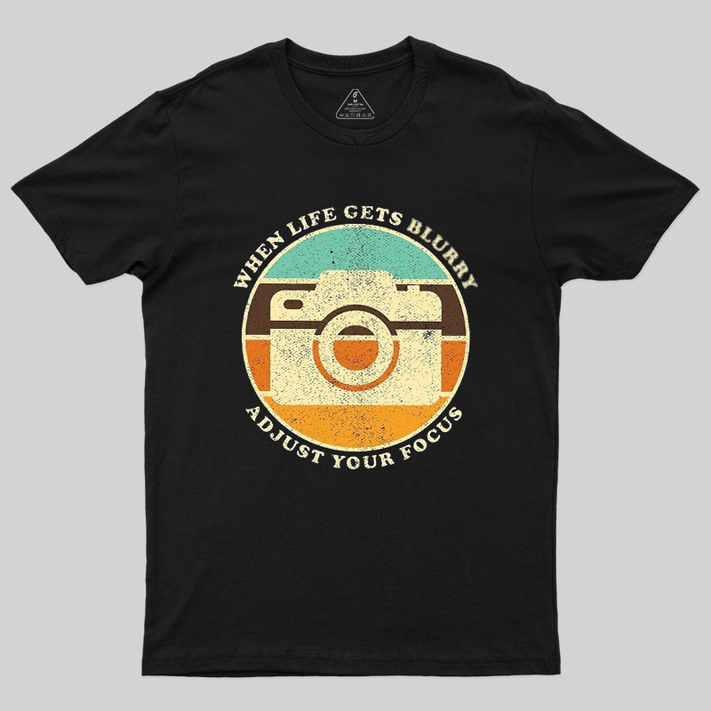 Vintage Camera Quote Geek T-Shirt