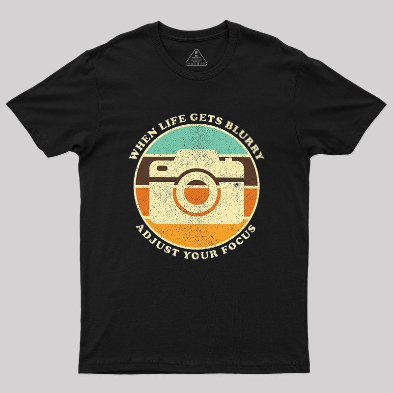 Vintage Camera Quote Geek T-Shirt