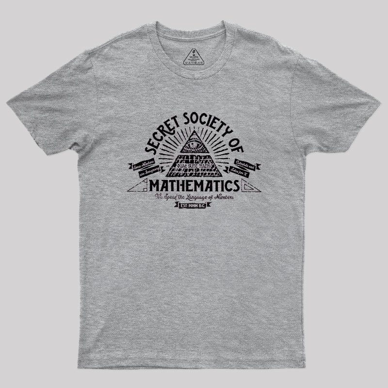 Illumathnati - Secret Society of Math Geek T-Shirt