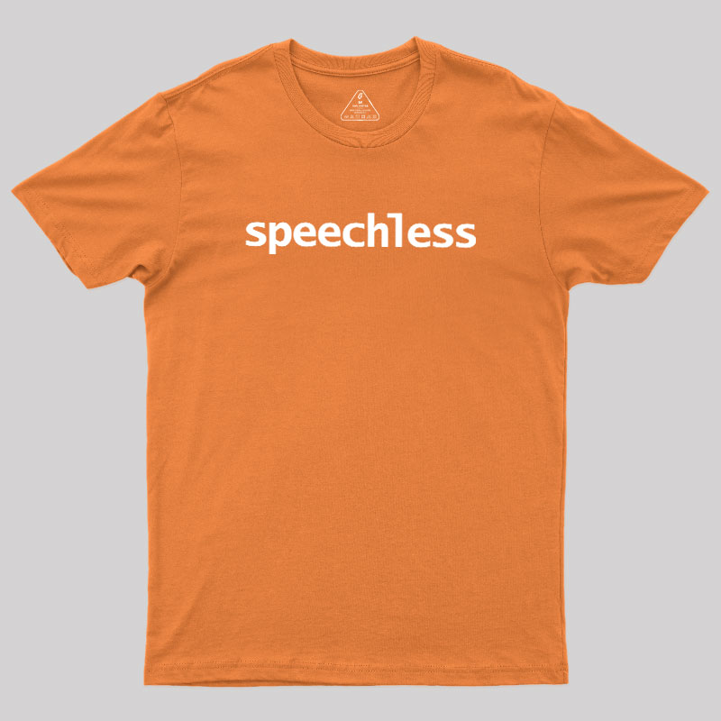Speechless Geek T-Shirt