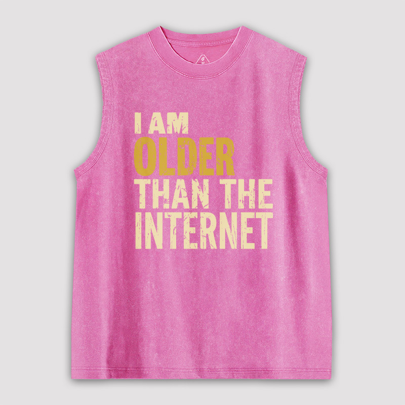 I'm Older Ultra Unisex Washed Tank