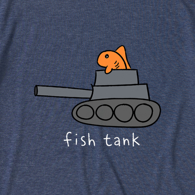 Fish Tank Ultra Soft Heather Tees
