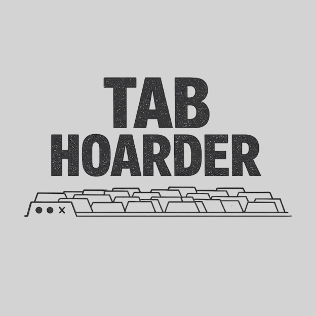 Tab Hoarder Geek T-Shirt