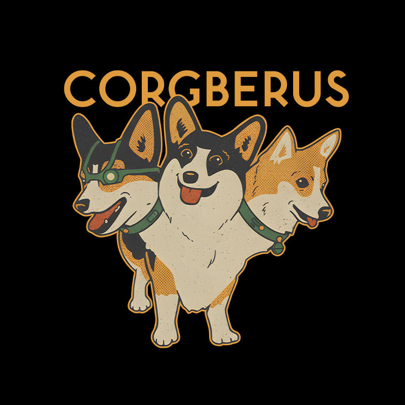 Corgberus Geek T-Shirt