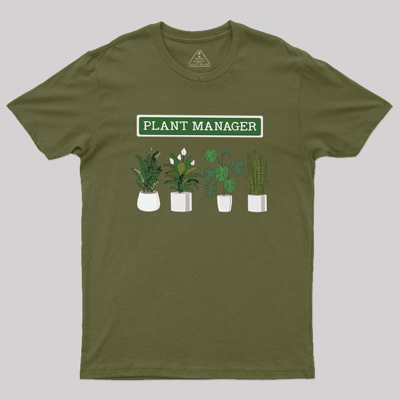 Plant Manager Geek T-Shirt